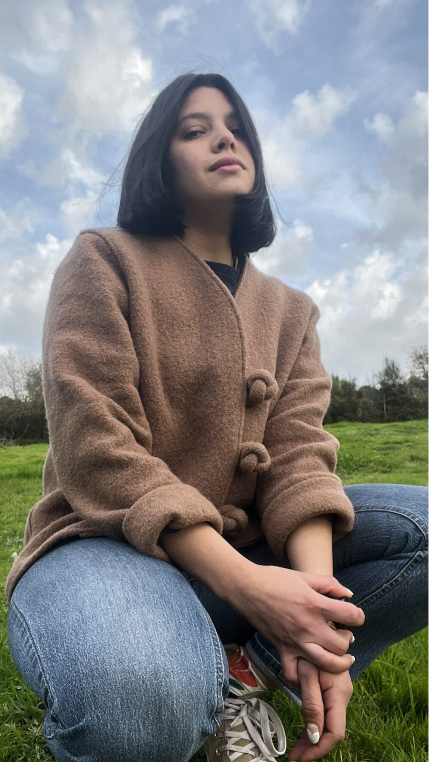 chaqueta camel virgin wool españa
